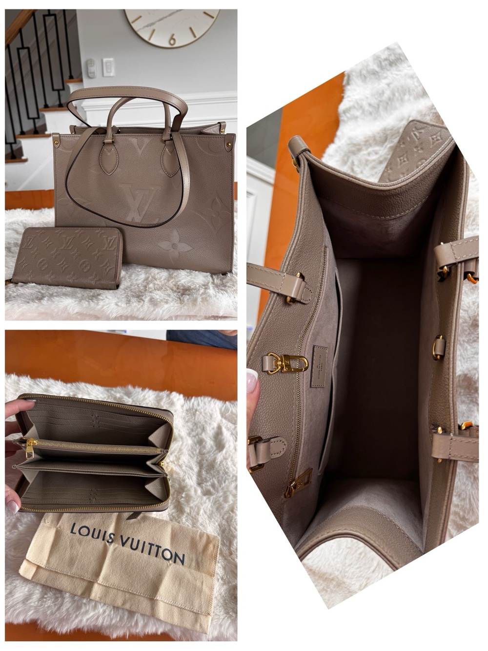 Louis Vuitton  OnTheGo MM with Matching Wallet